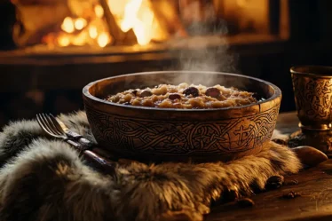 recette Compotée de baies noires aux cendres douces