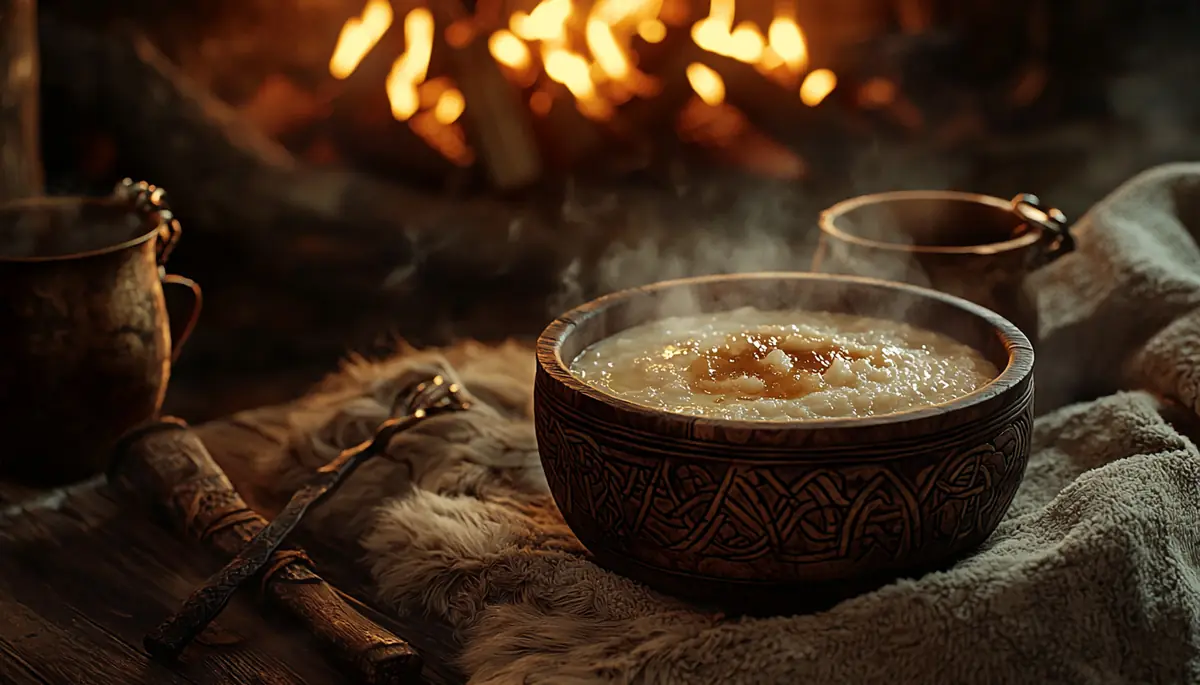 recette Crème d’orge au miel et noisettes grillées