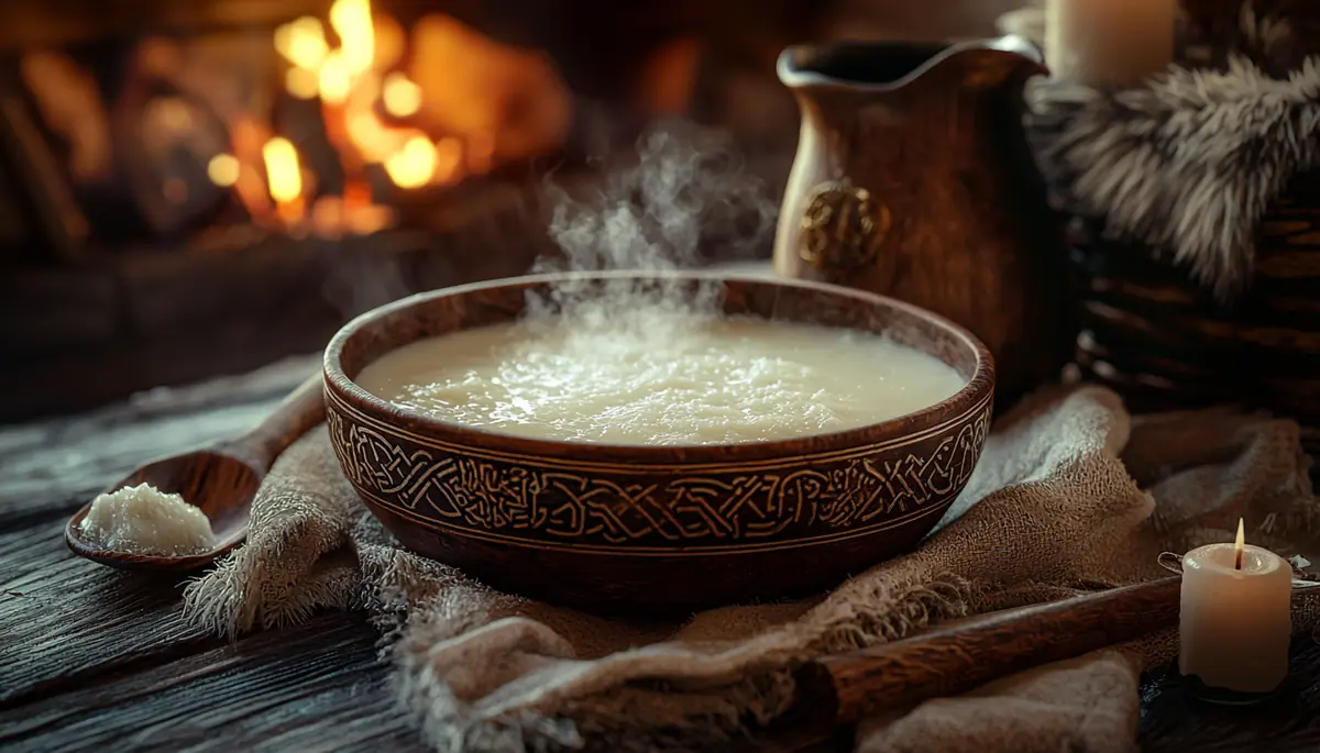 recette Lait fermenté au miel et baies rouges