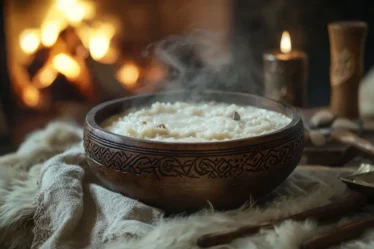 recette Mousse de pois cassés à la cendre de bois