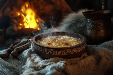recette Pain plat à la graisse de canard et oignons brûlés