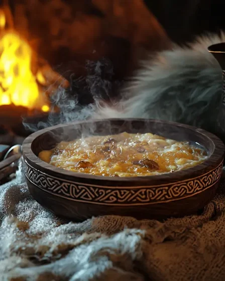 recette Pain plat à la graisse de canard et oignons brûlés