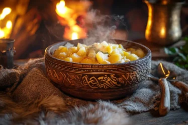 recette Pommes cuites farcies à la pâte de noix
