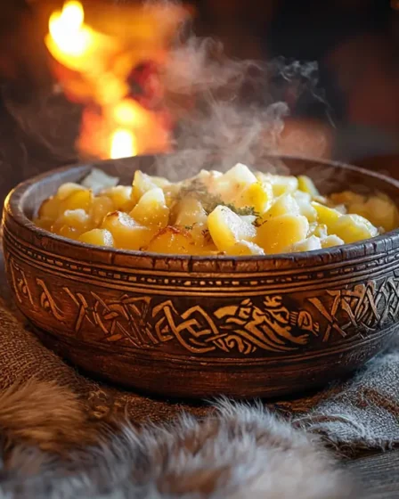 recette Pommes cuites farcies à la pâte de noix