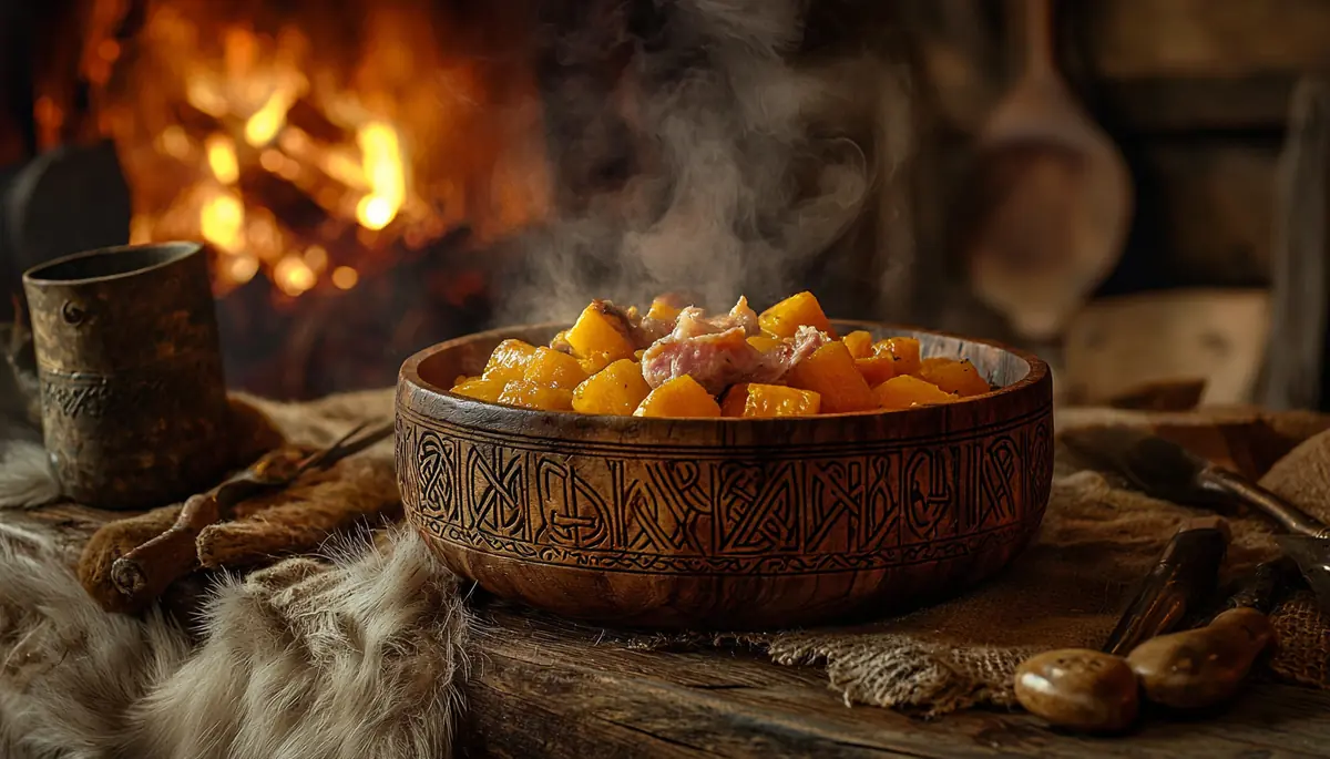 recette Potée de légumes anciens et lard de sanglier