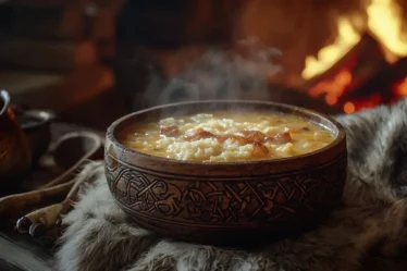 recette Soupe de racines nordiques au lard fumé