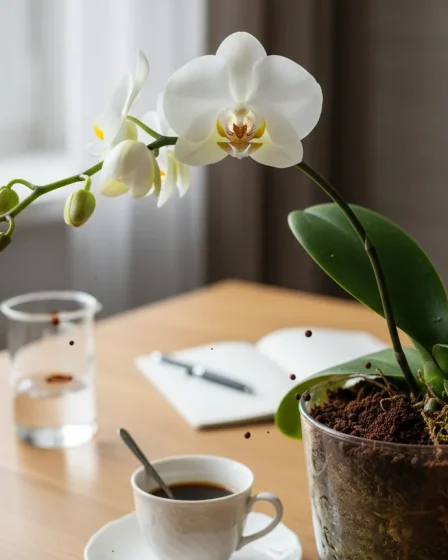 Faire refleurir une orchidée avec du café : Astuce ou mythe ? - Image 1