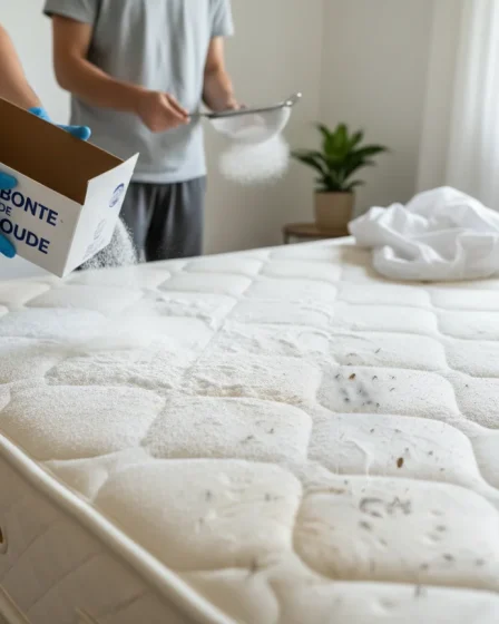 Nettoyer un matelas au bicarbonate de soude : Tuto étape par étape - Image 1