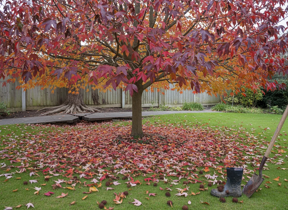 Liquidambar : Inconvénients et problèmes courants de cet arbre - Image 1