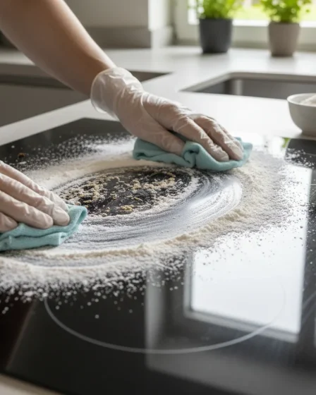 Nettoyer une plaque à induction au bicarbonate : La méthode douce - Image 1