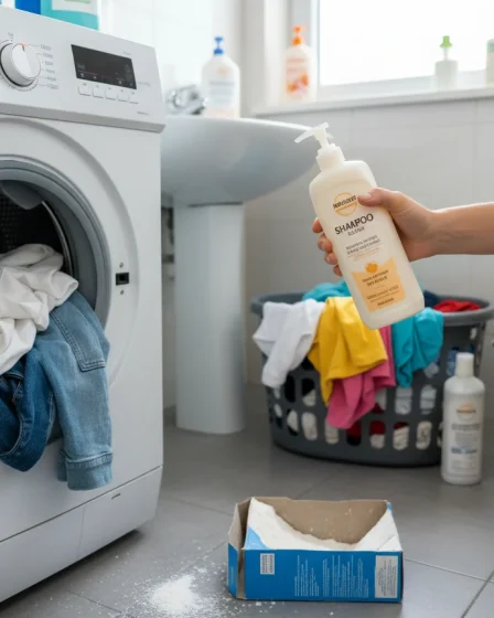 Remplacer la lessive par du shampoing : Est-ce une bonne idée ? - Image 1
