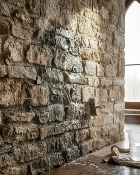 Nettoyer un mur en pierre intérieur : Produits et techniques - Image 1