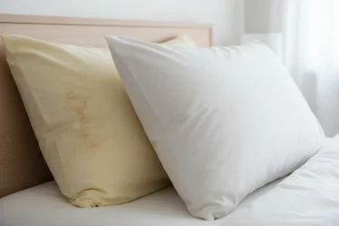 Nettoyer un oreiller jauni : Comment lui rendre sa blancheur ? - Image 1