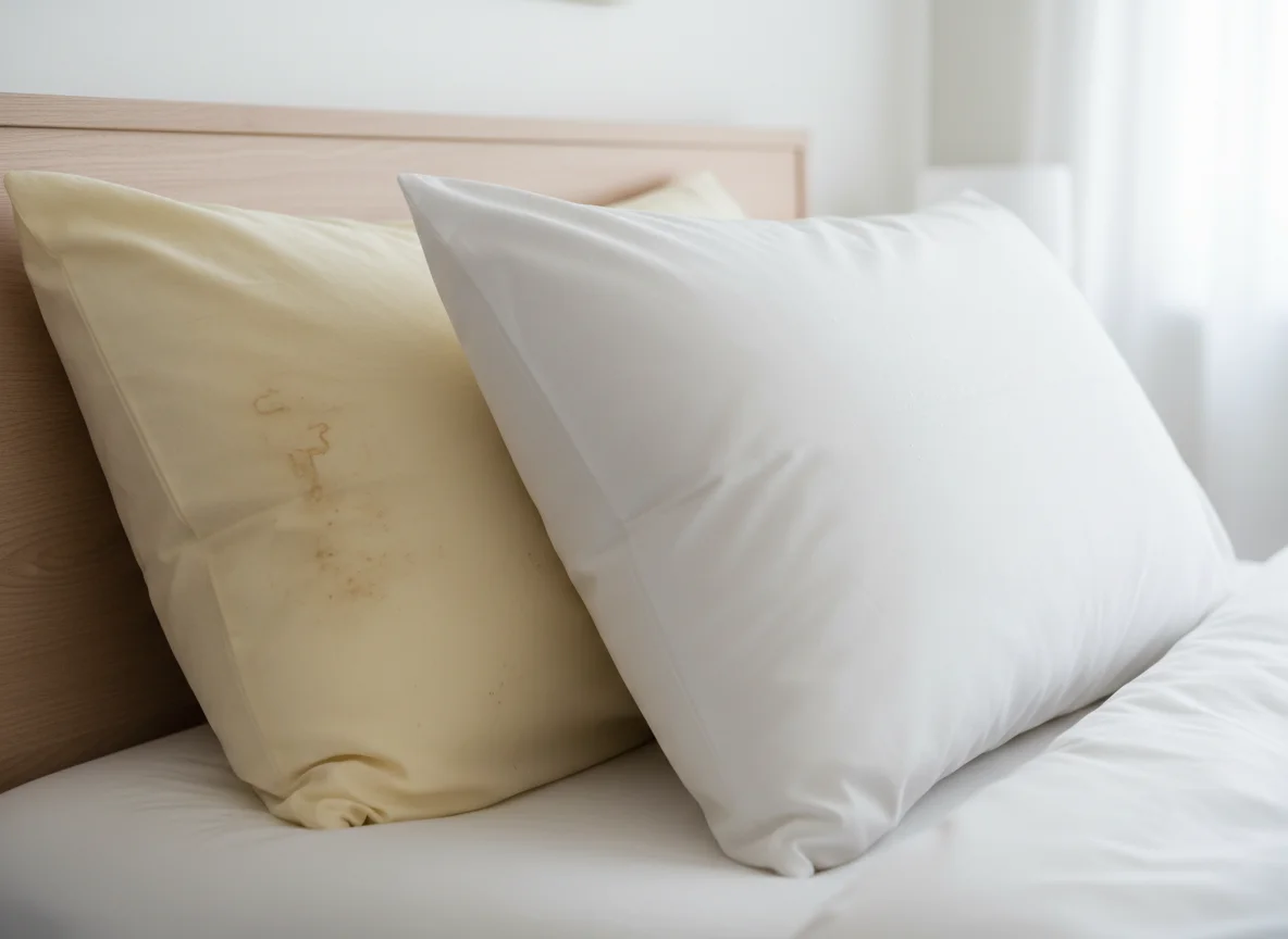 Nettoyer un oreiller jauni : Comment lui rendre sa blancheur ? - Image 1