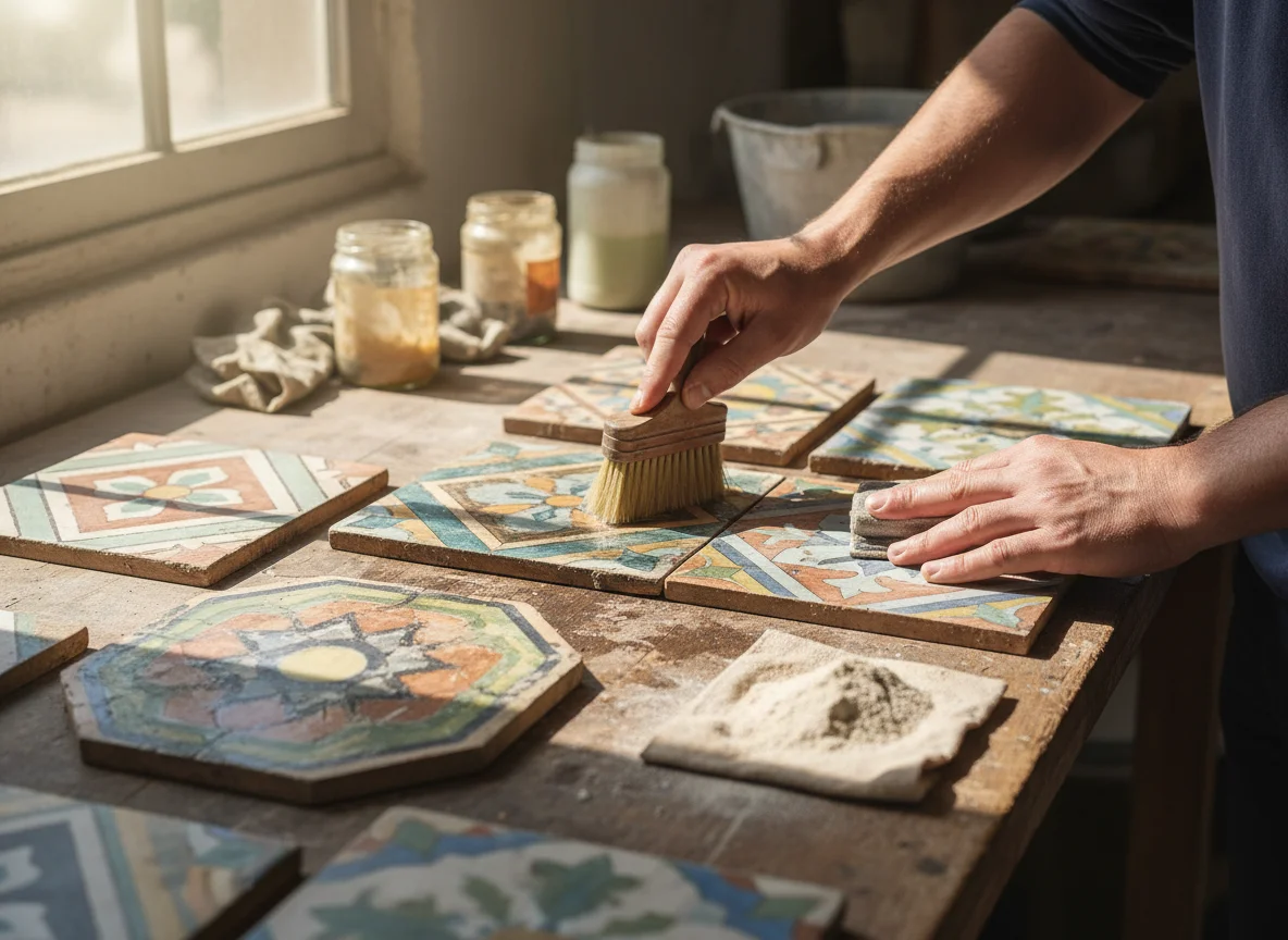Rénover des carreaux de ciment anciens : Le guide de restauration - Image 1