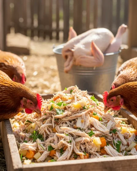 Peut-on donner une carcasse de poulet aux poules ? La réponse - Image 1