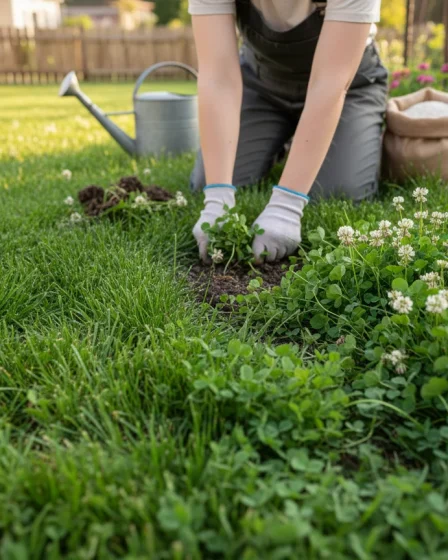 Comment supprimer le trèfle dans la pelouse naturellement ? - Image 1