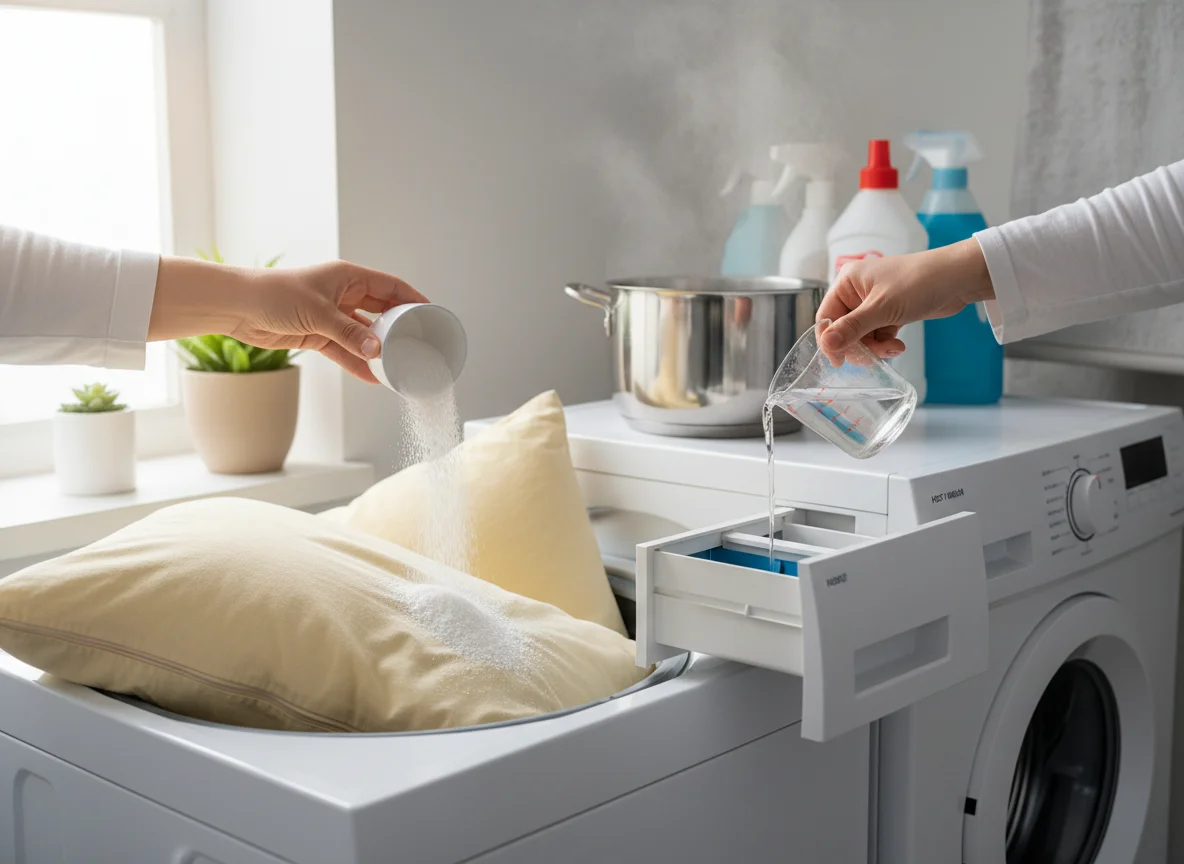 Nettoyer un oreiller jauni : Comment lui rendre sa blancheur ? - Image 3