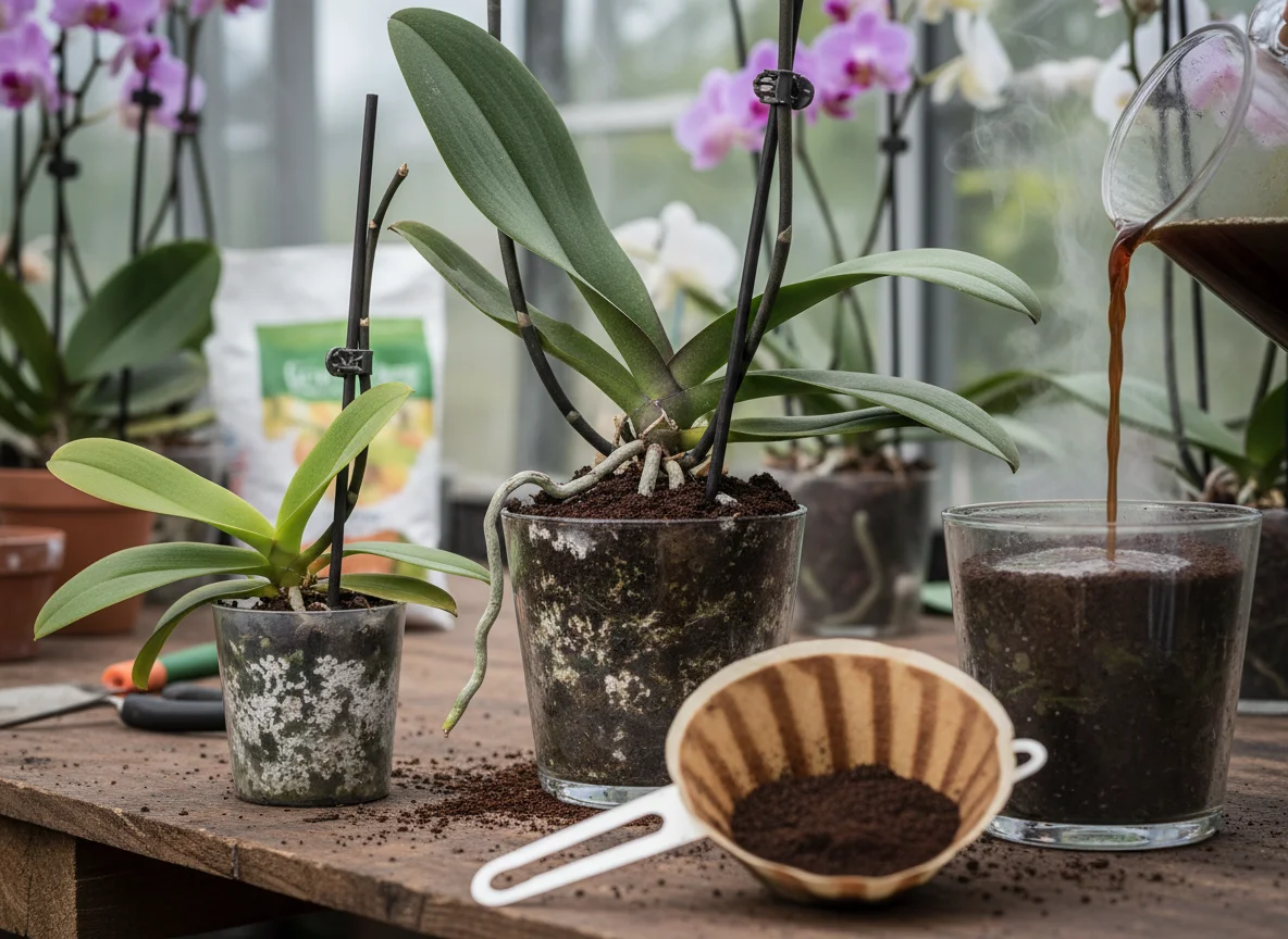 Faire refleurir une orchidée avec du café : Astuce ou mythe ? - Image 3