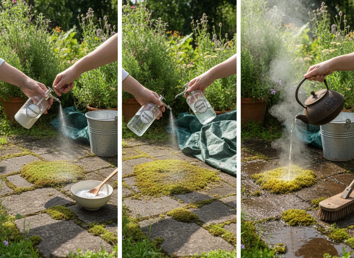 Comment enlever la mousse verte sur le béton efficacement ? - Image 3