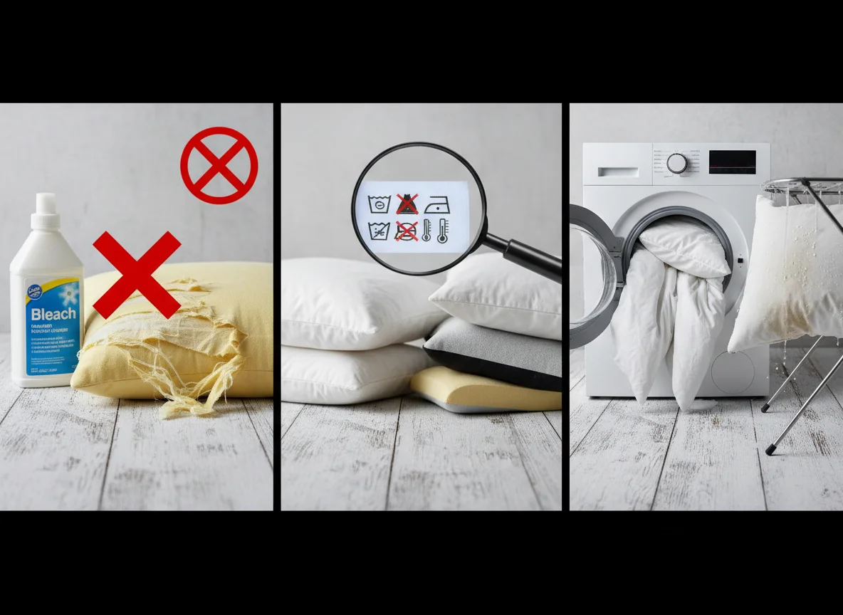 Nettoyer un oreiller jauni : Comment lui rendre sa blancheur ? - Image 4