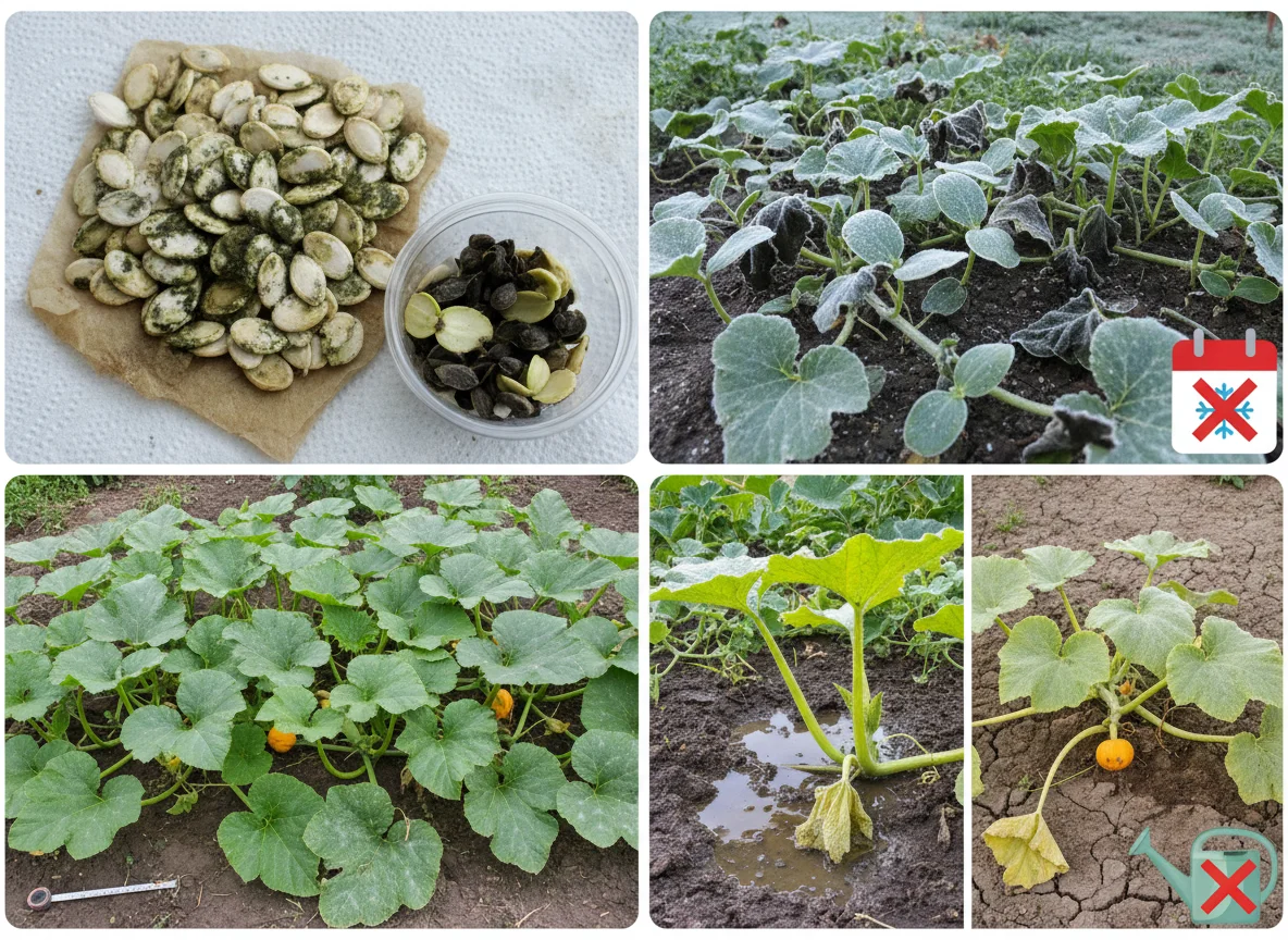 Comment planter des graines de potimarron séchées avec succès ? - Image 4