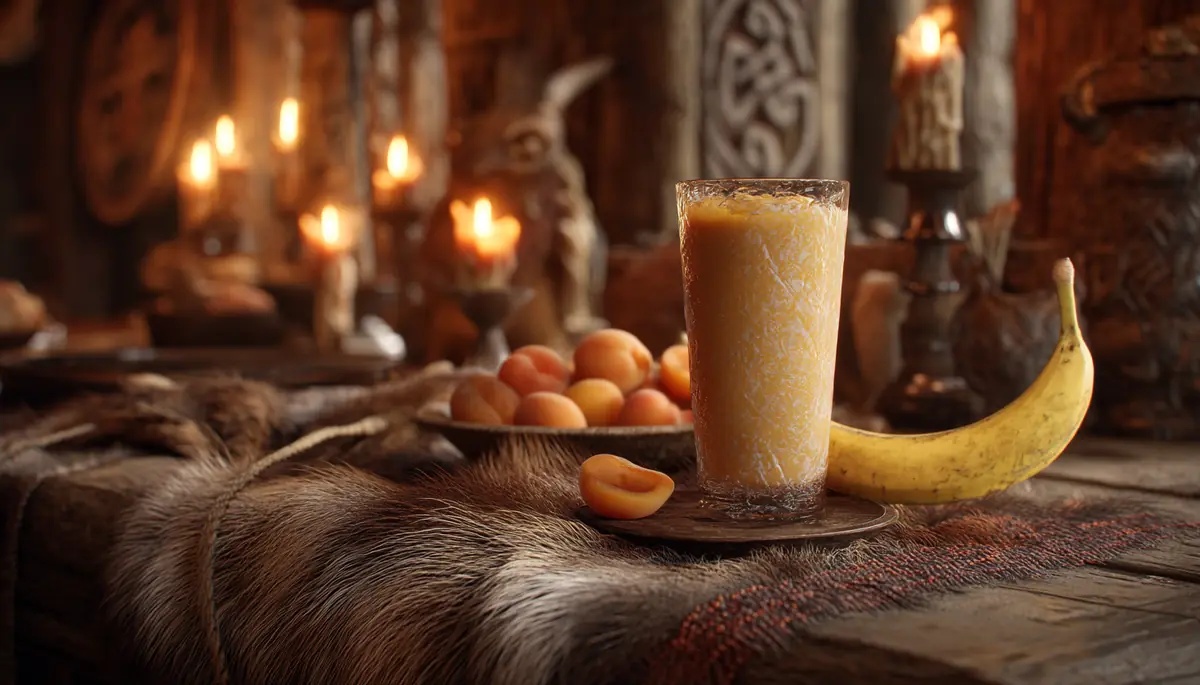 recette smoothie abricot banane