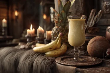 recette smoothie ananas banane