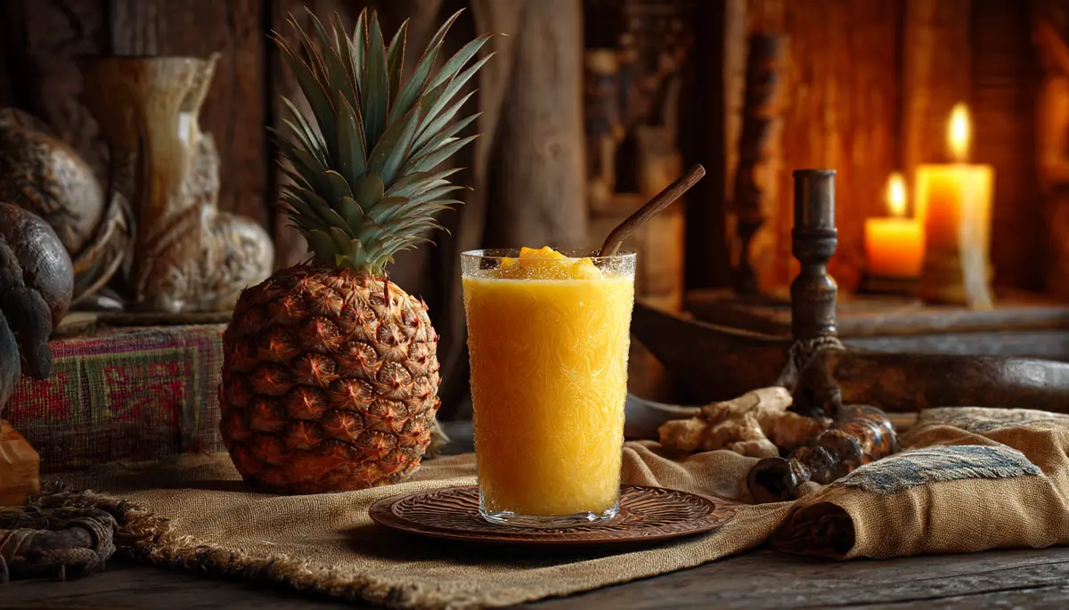 recette smoothie ananas orange