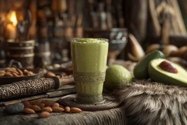 recette smoothie avocat banane amande