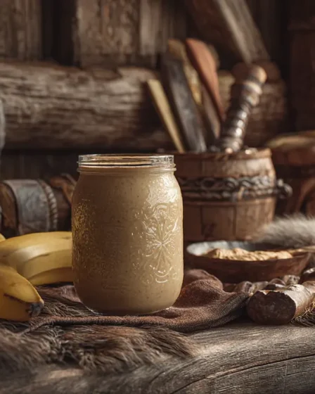 recette smoothie banane beurre de cacahuète