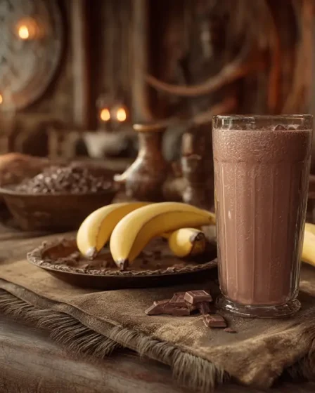 recette smoothie banane chocolat