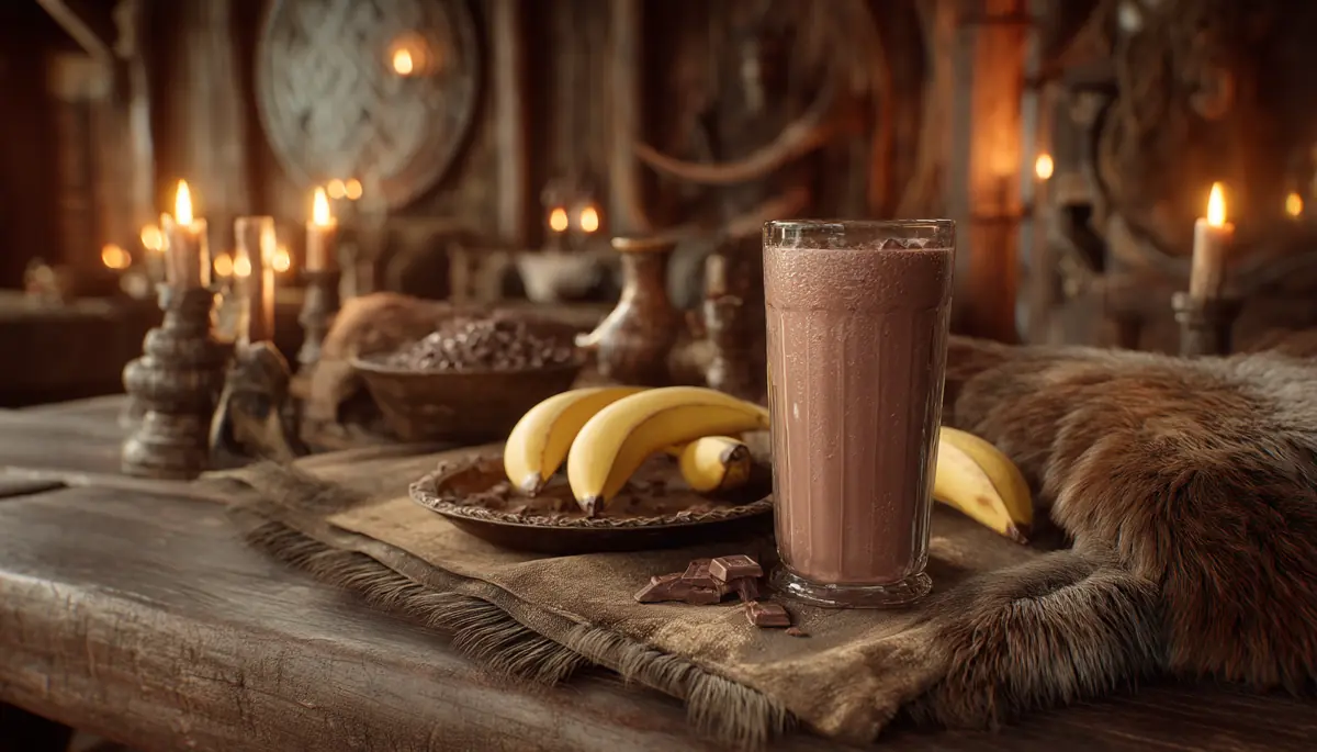 recette smoothie banane chocolat