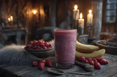 recette smoothie banane fraise