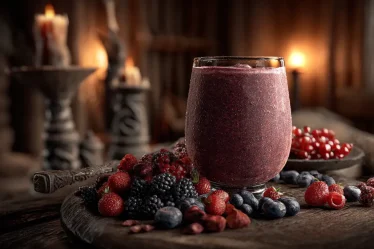 recette smoothie fruits rouges