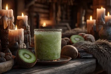 recette smoothie kiwi pomme