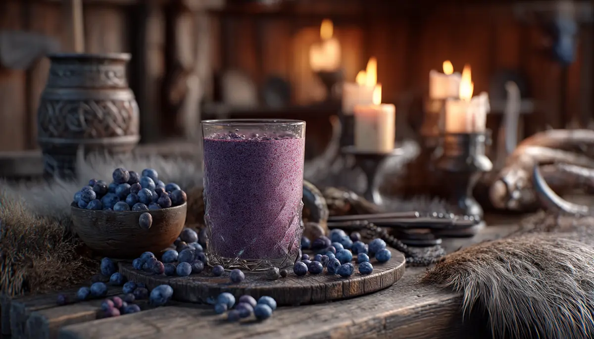 recette smoothie myrtille