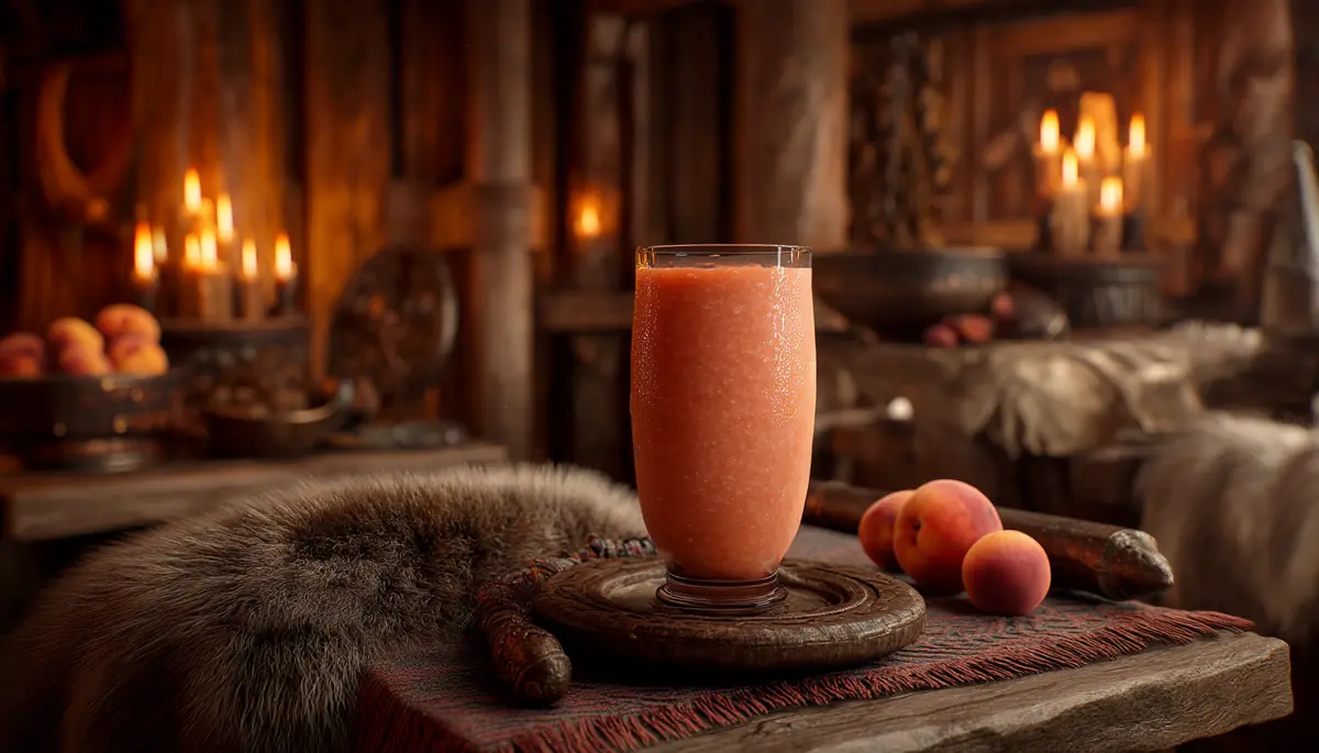 recette smoothie pêche
