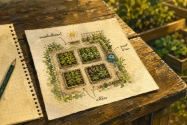 Comment organiser son potager : soleil, eau, rotations