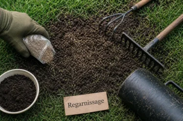 Gazon regarnissage : semences pour réparer une pelouse clairsemée