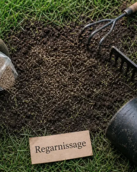 Gazon regarnissage : semences pour réparer une pelouse clairsemée
