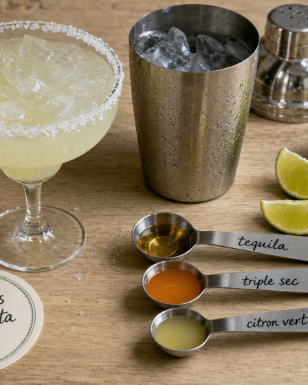 Margarita recette originale avec tequila, citron vert et sel