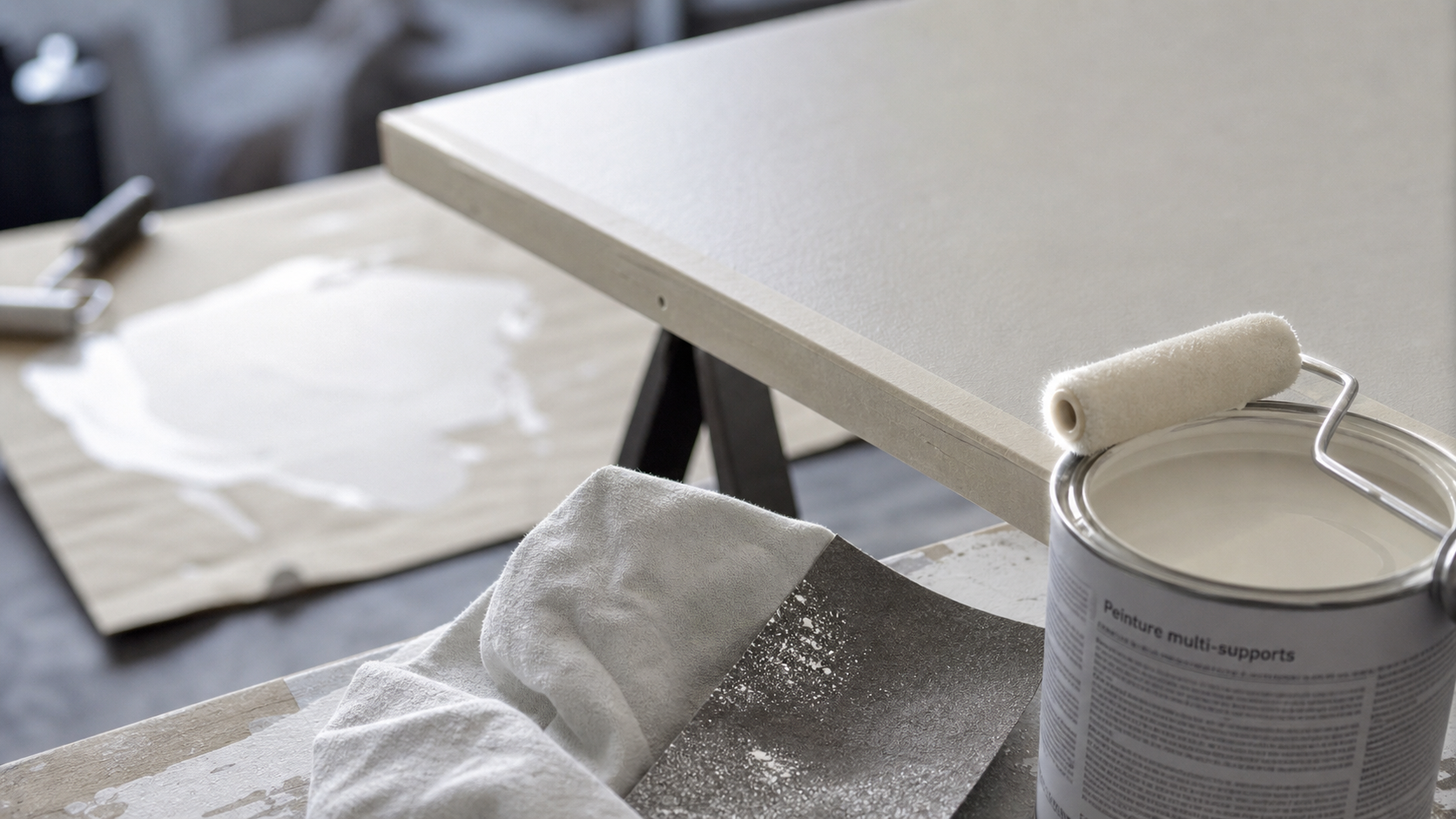 Peinture pour meuble IKEA sur mélaminé : sous-couche et durcissement 30 jours