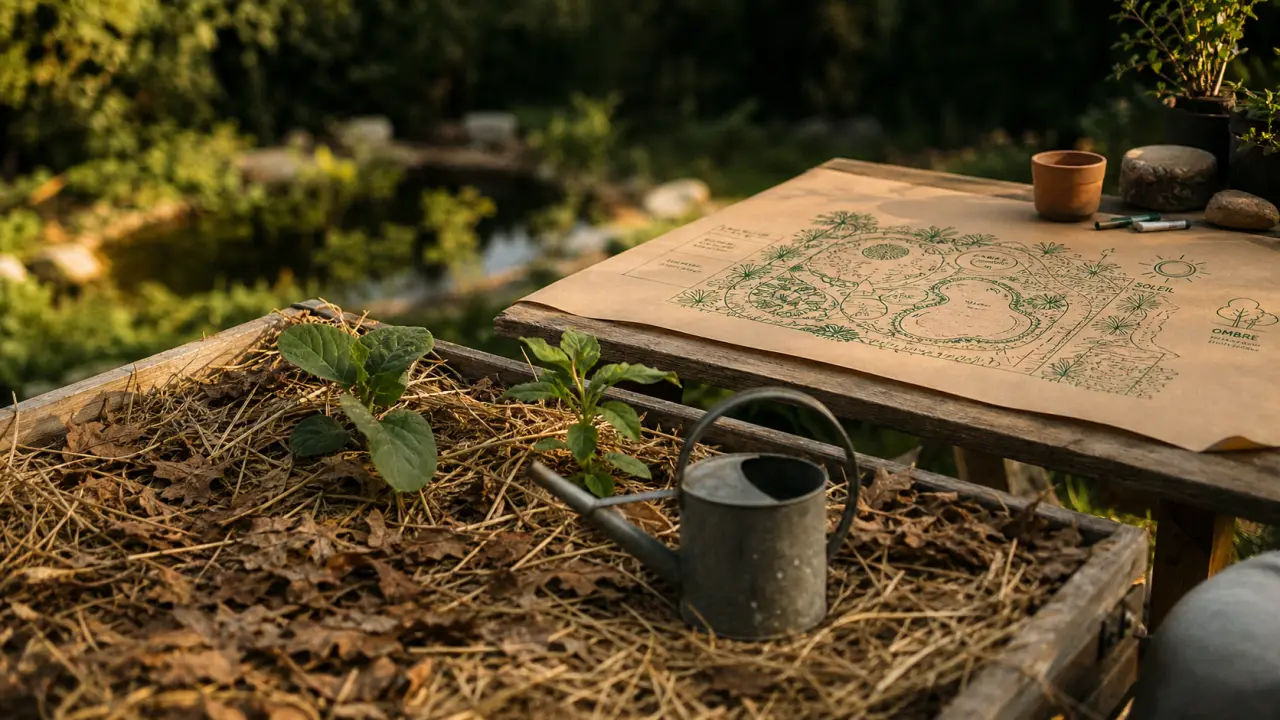 La permaculture au potager avec sol vivant paillé