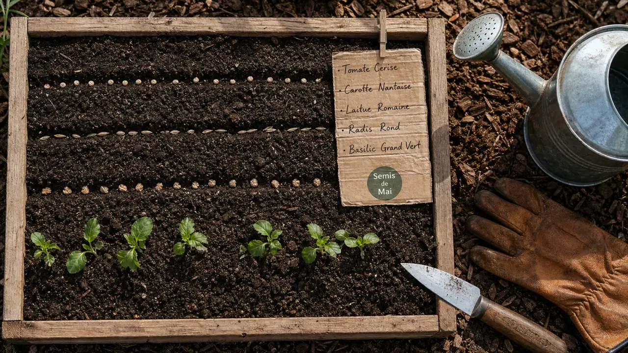 Que planter en mai au potager : semis en pleine terre et plants d’été