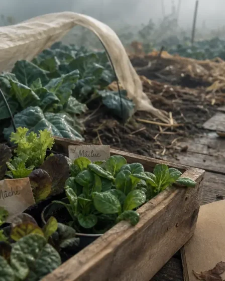 Que planter en septembre au potager : salades, choux et mâche, voile d’hivernage