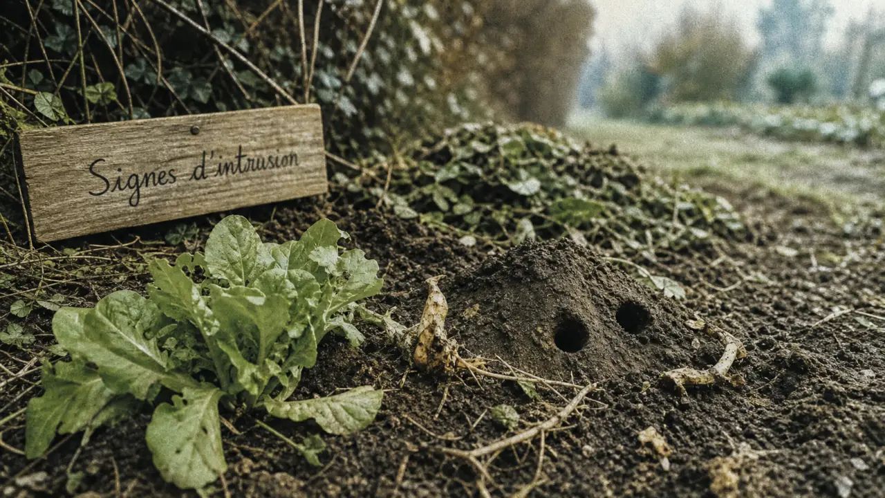 Rongeurs du jardin : trous et racines grignotées dans le potager