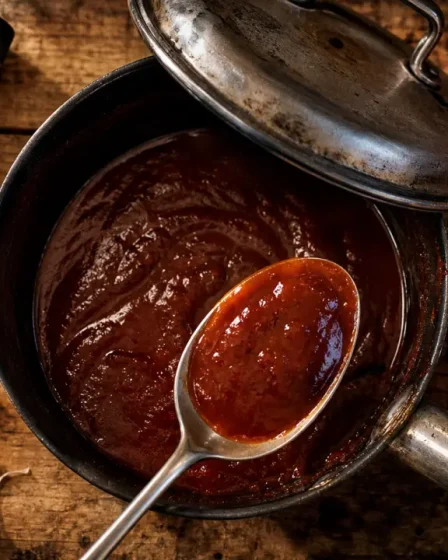 Sauce barbecue recette maison fumée et nappante, prête en 25 minutes