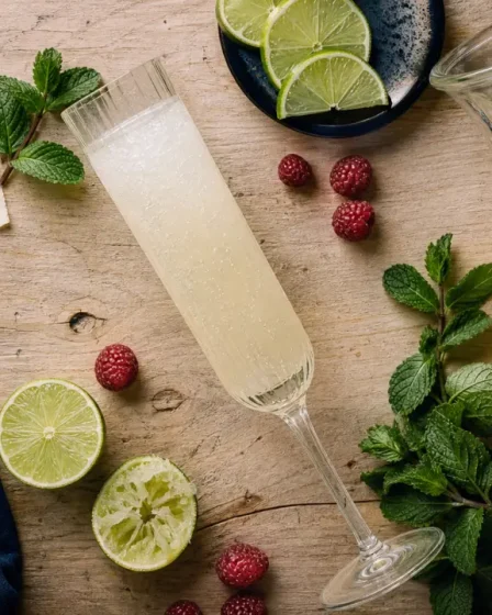 Soupe champenoise recette aux bulles et citron vert