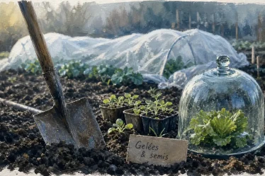 Que planter en mars au potager : semis sous abri et protection contre le froid